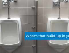What's that build-up in your urinal?