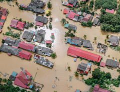 How do you stay hygienic after a flood